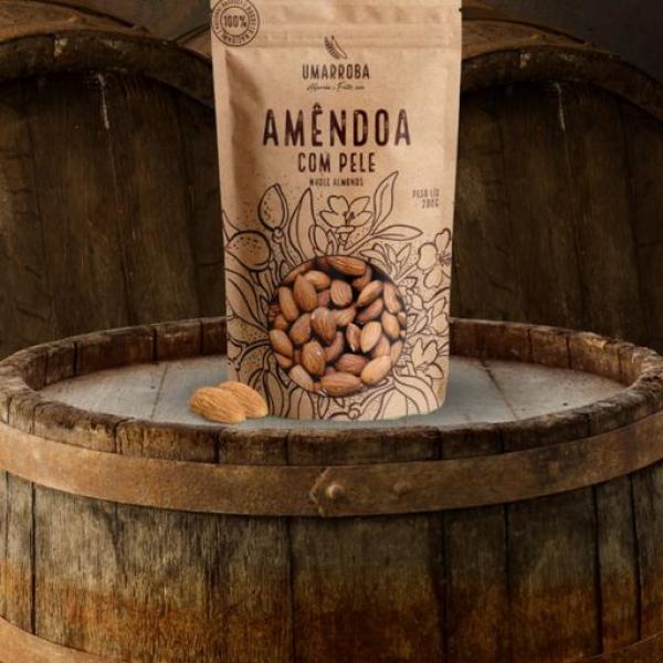 Amêndoa com pele