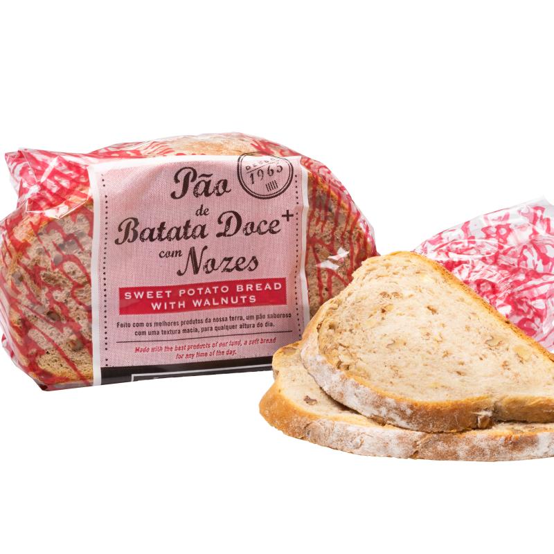 PÃO ESPECIAL DE BATATA DOCE COM NOZ