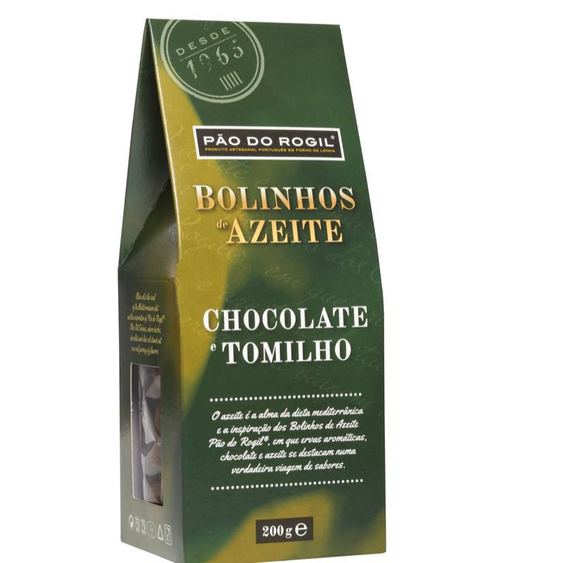 BOLINHOS DE CHOCOLATE E TOMILHO
