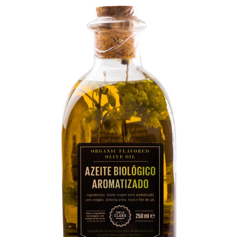 AZEITE EXTRA VIRGEM BIOLÓGICO AROMATIZADO