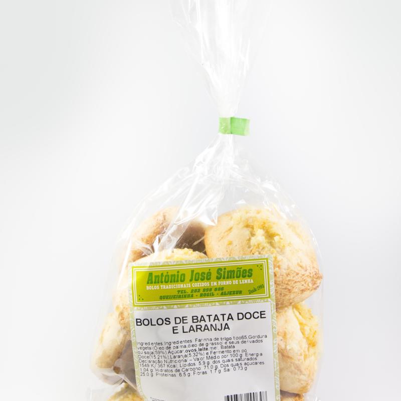 BOLOS DE BATATA DOCE E LARANJA