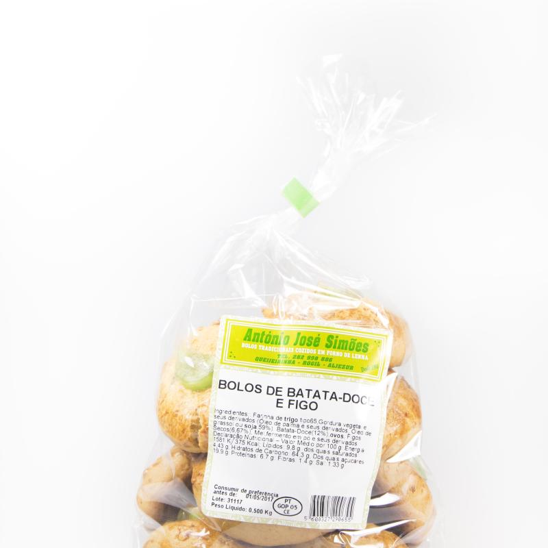 BOLOS DE BATATA DOCE E FIGO